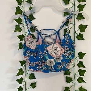 floral swimsuit that I’ve never worn, from target size medium